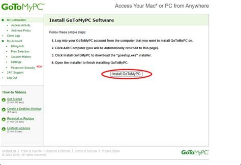 GoToMyPC 2025 Latest Version Download
